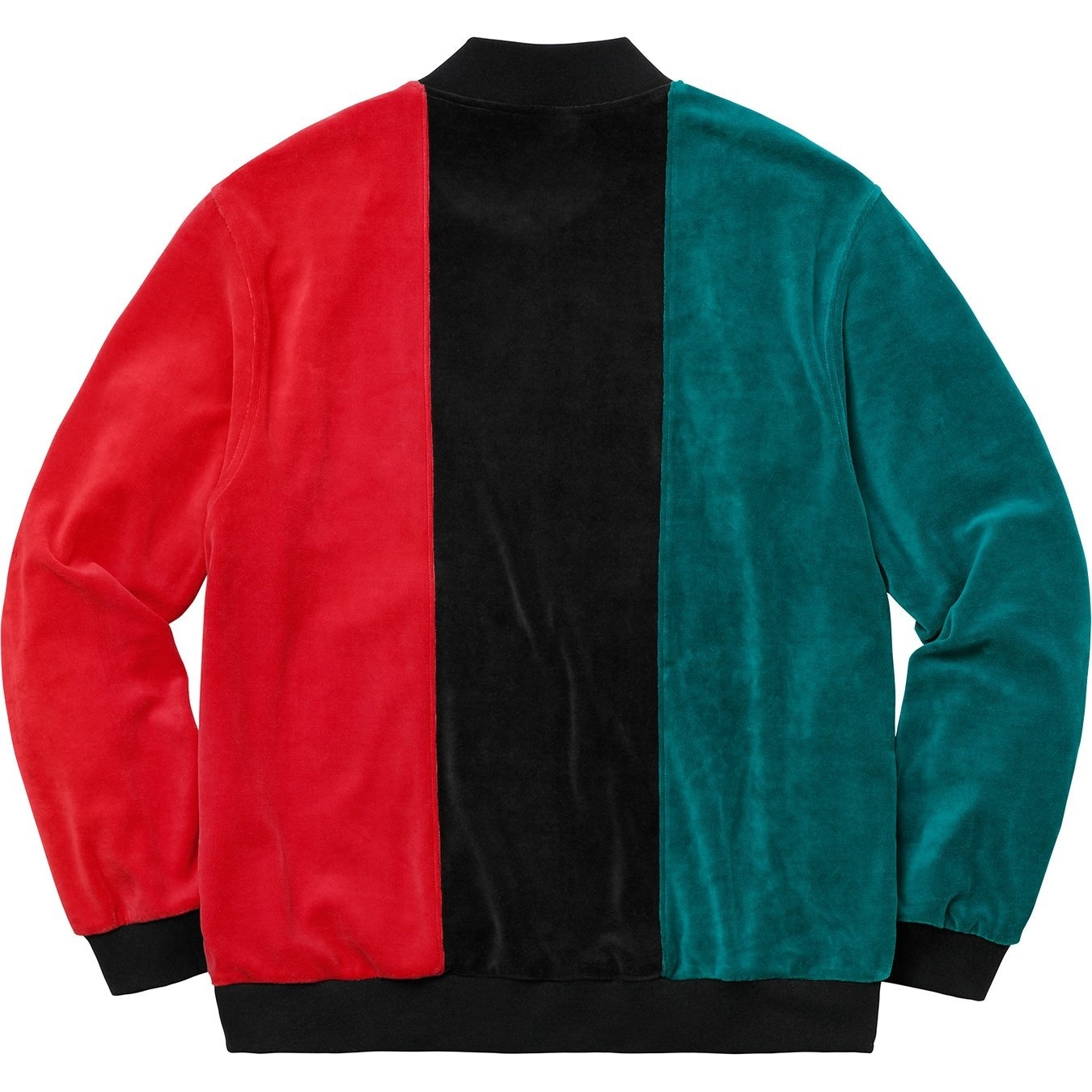 Velour Zip Up Jacket view 5